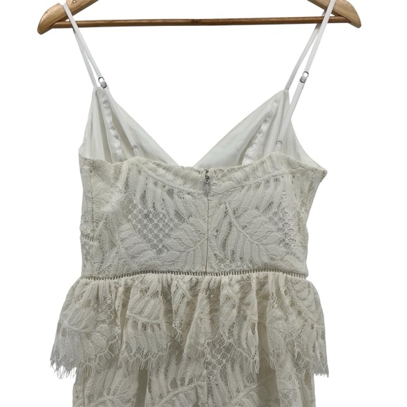 NEW LOVERS + FRIENDS Wanderlust White Lace Midi Dress Size Small - Picture 7 of 12